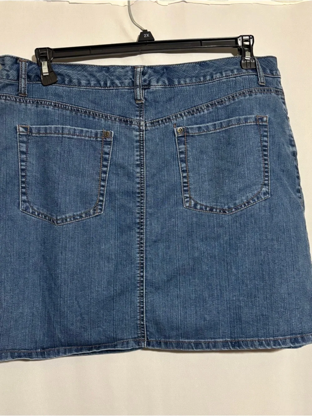 Avenue Jeans size 16 Classic Blue Denim Mini Skort